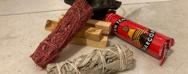 Smudge sets en rookstoffen