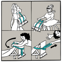 Multifunctionele handdoek strap