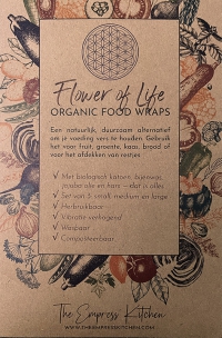 Flower of Life organic food wraps