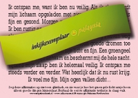 Affirmatie kaart slapen -pdf download