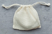 Bamboe reinigingsschijfjes in waszakje