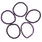 Derde Oog Amethist Armband set van 5